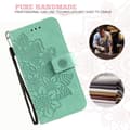 Miniatyrbillede 9 af 11: SKALO Motorola Moto G75 5G Mandala Flip Cover - Turkis