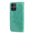 Miniatyrbillede 11 af 11: SKALO Motorola Moto G75 5G Mandala Flip Cover - Turkis