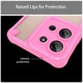 Miniatyrbild 6 av 10: SKALO Motorola Moto G75 5G Armor Hybrid Frosted Skal - Rosa