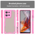 Miniatyrbild 10 av 10: SKALO Motorola Moto G75 5G Armor Hybrid Frosted Skal - Rosa