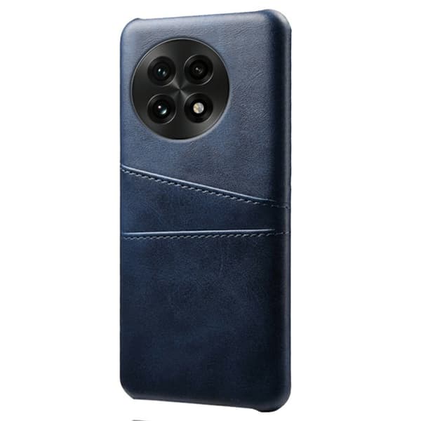 SKALO OnePlus 13 PU-Läder Korthållare Skal - Blå