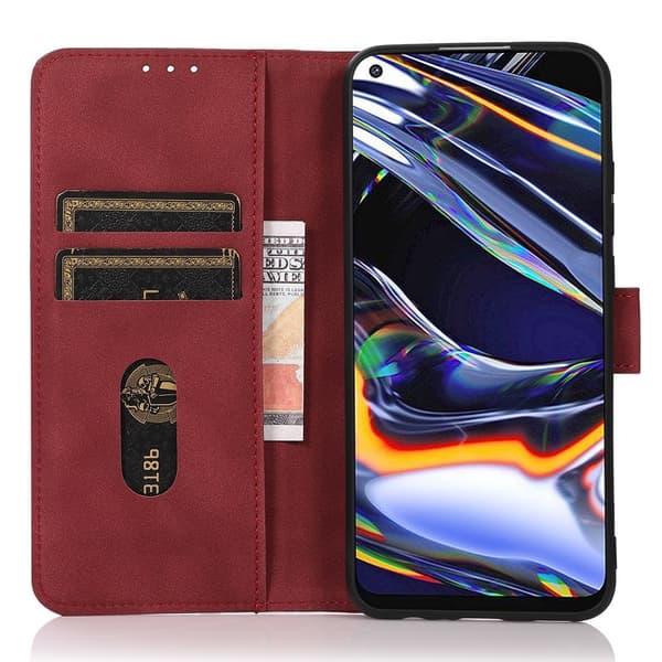 SKALO OnePlus 13 KHAZNEH Lompakkokotelo - Punainen