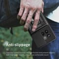 Miniatyrbild 8 av 9: SKALO OnePlus 13R Armor Metallring Kameraslider Skal - Svart
