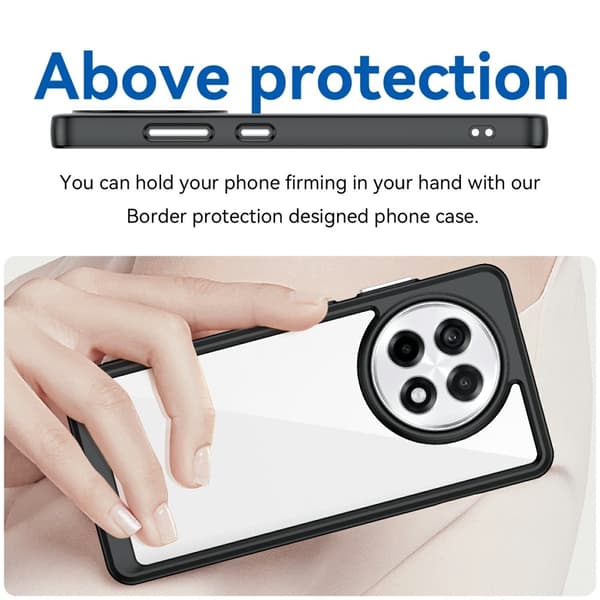 SKALO OnePlus 13R Color Bumper Skal - Svart