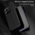 Miniatyrbillede 2 af 6: SKALO Xiaomi Redmi Note 14 5G Clear View Flip Cover - Lilla