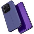 Miniatyrbillede 1 af 6: SKALO Xiaomi Redmi Note 14 5G Clear View Flip Cover - Lilla