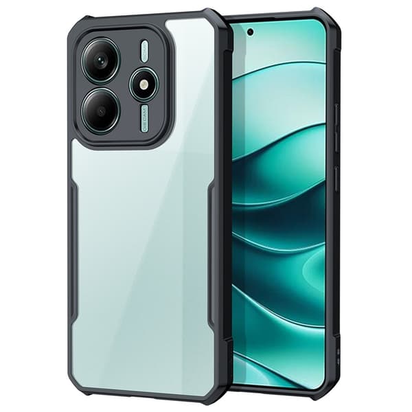 XUNDD Xiaomi Redmi Note 14 5G Beatle Series Suojakuori - Musta
