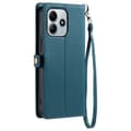 Pikkukuva 10 / 10: SKALO Xiaomi Redmi Note 14 5G PU-Nahkakotelo Lompakkokotelo - Vihreä