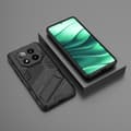 Pikkukuva 5 / 6: SKALO Xiaomi Redmi Note 14 Pro 5G Armor Hybrid Punk Suojakuori - Musta
