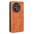 Miniatyrbild 7 av 7: SKALO OnePlus 13R Embossed Premium Plånboksfodral - Brun