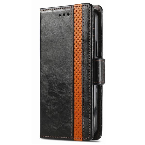 SKALO Xiaomi Redmi Note 14 5G CASENEO 002 Premium Plånboksfodral - Svart