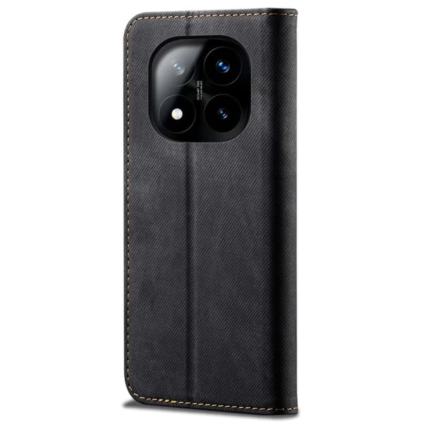 SKALO Xiaomi Redmi Note 14 Pro 5G Jeans Flip Cover - Sort