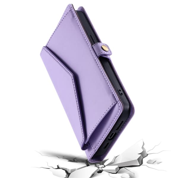 SKALO Xiaomi Redmi Note 14 Pro 5G PU-Læder Kuvert Flip Cover - Lilla
