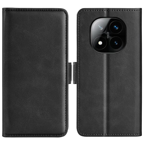 SKALO Xiaomi Redmi Note 14 Pro+ 5G Premium ID Plånboksfodral - Svart