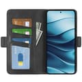 Pikkukuva 2 / 9: SKALO Xiaomi Redmi Note 14 4G Premium ID Lompakkokotelo - Musta