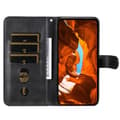 Pikkukuva 2 / 9: SKALO Xiaomi Redmi Note 14 4G Klassinen vetoketju Lompakkokotelo - Musta