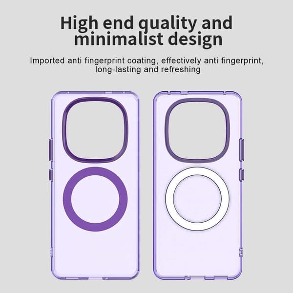 SKALO Xiaomi Redmi Note 14 Pro+ 5G Candy Series Hybrid Suojakuori - Violetti