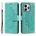 Pikkukuva 1 / 6: SKALO Xiaomi Redmi Note 14 4G Mandala Lompakkokotelo - Turkoosi