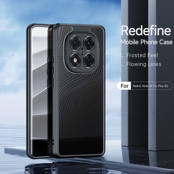 DUX DUCIS Xiaomi Redmi Note 14 Pro+ 5G Aimo Series Suojakuori - Musta