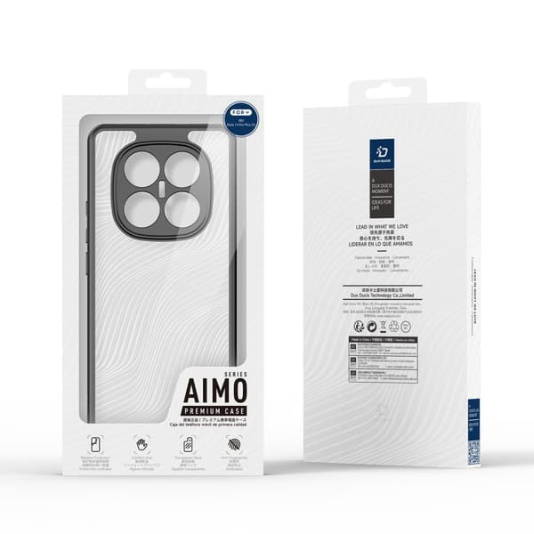 DUX DUCIS Xiaomi Redmi Note 14 Pro+ 5G Aimo Series Suojakuori - Musta