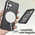 Miniatyrbillede 3 af 6: SKALO Samsung S25 Skin-touch Hybrid Cover - Lilla