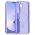 Miniatyrbillede 1 af 6: SKALO Samsung S25 Skin-touch Hybrid Cover - Lilla