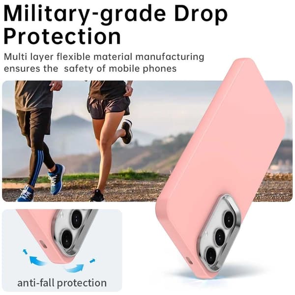 SKALO Samsung S25 Color TPU Metal Cover - Pink