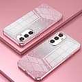 Miniatyrbild 2 av 7: SKALO Samsung S25 Electroplating Glitter Skal - Rosa