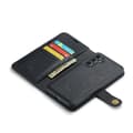 Miniatyrbild 5 av 11: DG MING Samsung S25 2-i-1 Magnet Plånboksfodral - Svart