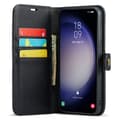 Miniatyrbild 2 av 11: DG MING Samsung S25 2-i-1 Magnet Plånboksfodral - Svart