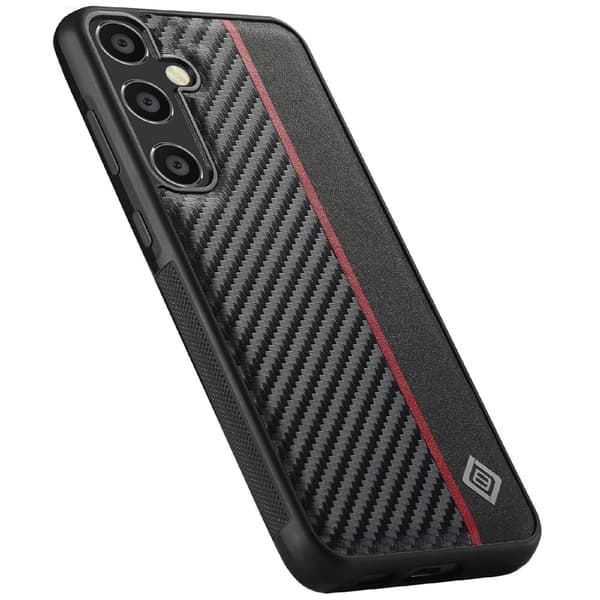 LC.IMEEKE Samsung S25 Carbon Fiber Suojakuori