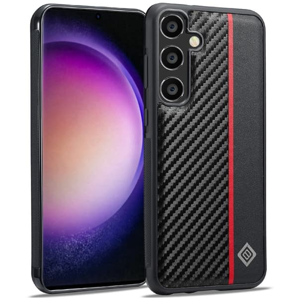 LC.IMEEKE Samsung S25 Carbon Fiber Suojakuori