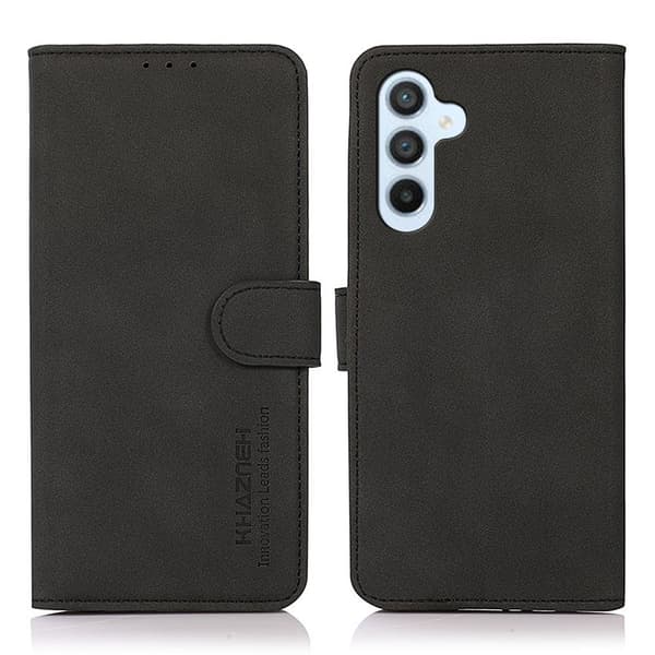 SKALO Samsung S25 KHAZNEH Plånboksfodral - Svart