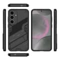 Pikkukuva 5 / 7: SKALO Samsung S25 Armor Hybrid Punk Suojakuori - Musta