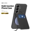 Miniatyrbillede 2 af 11: DUX DUCIS Samsung S25 Rafi II Series Cover med Kortholder - Sort