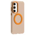 Pikkukuva 4 / 7: SKALO Samsung S25 Candy Series Hybrid Suojakuori - Oranssi