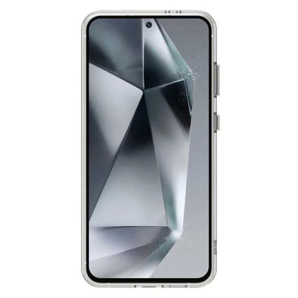 SKALO Samsung S25 Candy Series Hybrid Skal - Vit