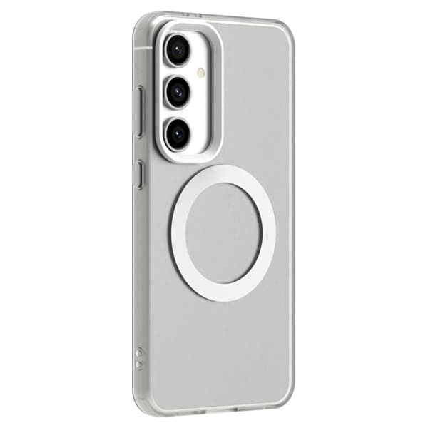 SKALO Samsung S25 Candy Series Hybrid Skal - Vit