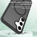 Miniatyrbillede 4 af 6: SKALO Samsung S25+ Skin-touch Hybrid Cover - Sort