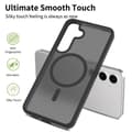 Miniatyrbillede 2 af 6: SKALO Samsung S25+ Skin-touch Hybrid Cover - Sort