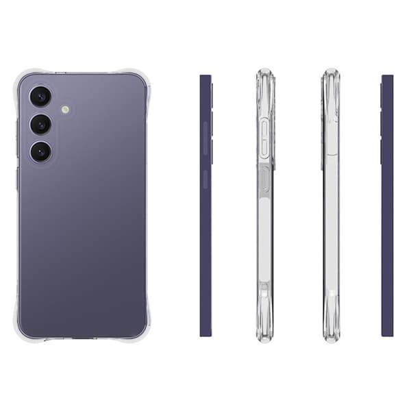 SKALO Samsung S25+ Extra strong TPU Cover - Gennemsigtig