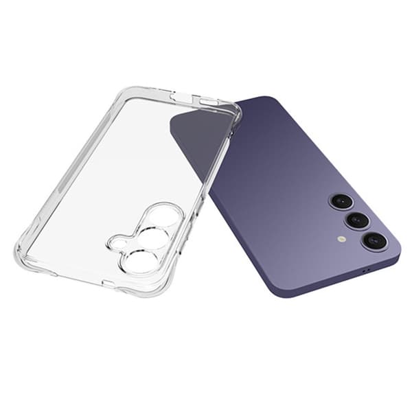 SKALO Samsung S25+ Extra strong TPU Cover - Gennemsigtig