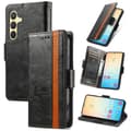 Pikkukuva 1 / 5: SKALO Samsung S25 CASENEO 002 Premium Lompakkokotelo - Musta