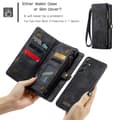 Pikkukuva 11 / 11: CaseMe Samsung S25 008 BIg Wallet 2in1 Magnet Lompakkokotelo - Musta