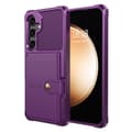 Miniatyrbillede 2 af 7: SKALO Samsung S25+ Stødresistent Cover med Pung- Lilla