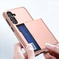 Pikkukuva 4 / 10: SKALO Samsung S25+ Armor Korttikotelo Suojakuori - Ruusukulta