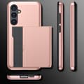 Pikkukuva 9 / 10: SKALO Samsung S25+ Armor Korttikotelo Suojakuori - Ruusukulta