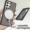 Miniatyrbillede 3 af 6: SKALO Samsung S25 Ultra Skin-touch Hybrid Cover - Blå