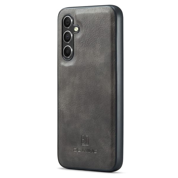 DG MING Samsung S25+ 2-i-1 Magnet Flip Cover - Grå