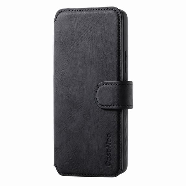SKALO Samsung S25+ CASENEO MW-03 Plånboksfodral - Svart